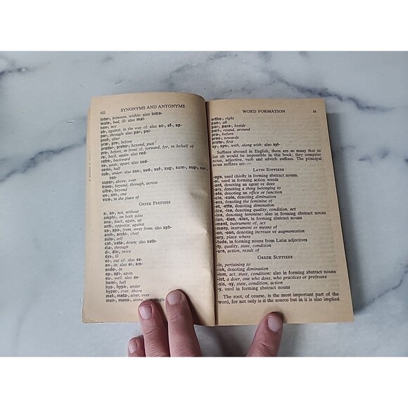 A Dictionary Of Synonyms And Antonyms By Joseph Devin Paperback - Picture 5 of 10